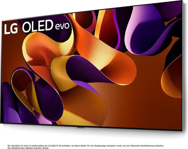 Produktbild LG OLED65G48LW 4K OLED evo TV (2024) Gallery Design 164 cm (65) (65", G4, OLED, 4K, 2024)