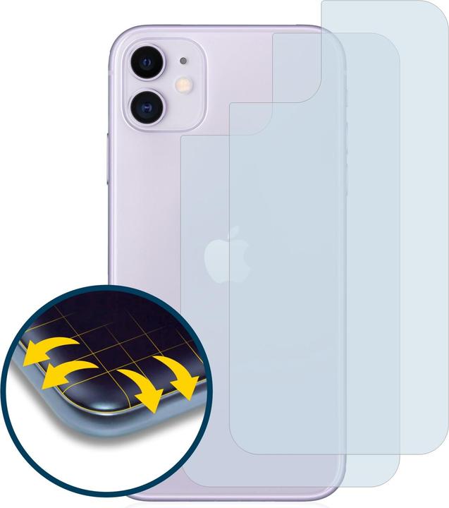 Immagine prodotto BROTECT Full-Cover Pellicola Opaca (2 Pezzo/i, Apple iPhone 11)