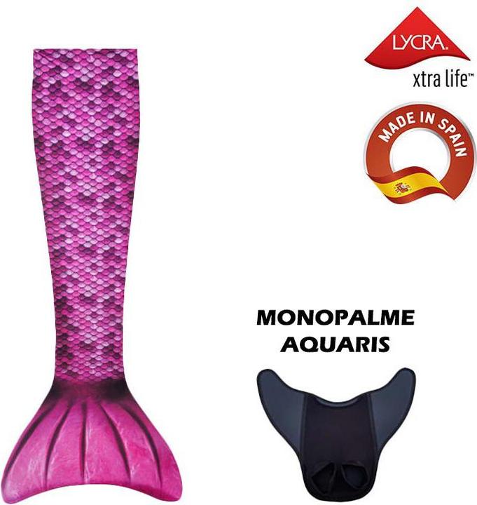 Produktbild Kuaki Mermaids Meerjungfrau-Kostüm mit Monoflosse Aquaris
