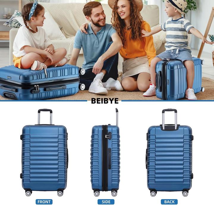 Produktbild Beibye Erweiterbarer Hartschalenkoffer (45 l, Handgepäck (bis 50l))