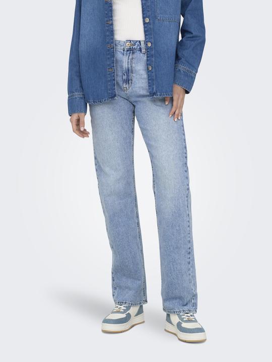 Immagine prodotto Only ONLBILLIE Jeans a vita alta e taglio dritto Jeans dalla vestibilità dritta (W29/L34)