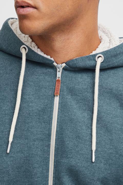 Image du produit Blend Hulker Teddy Veste En Sweat Avec Peau De Mouton Zippé Sweat-Shirt Pour Homme À CapucheDoublure (L)