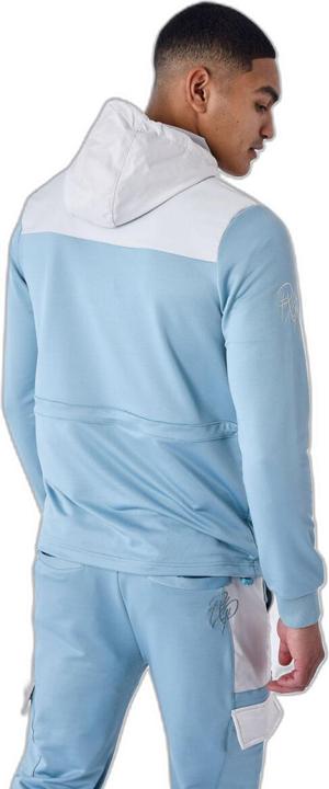 Produktbild Project X Paris zweifarbiges kapuzensweatshirt i windbreaker-stil (M)