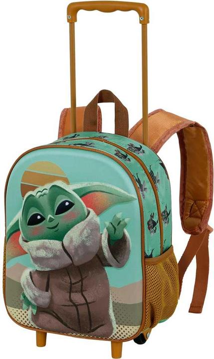 Karactermania Small 3D Backpack with Wheels Say Hi
