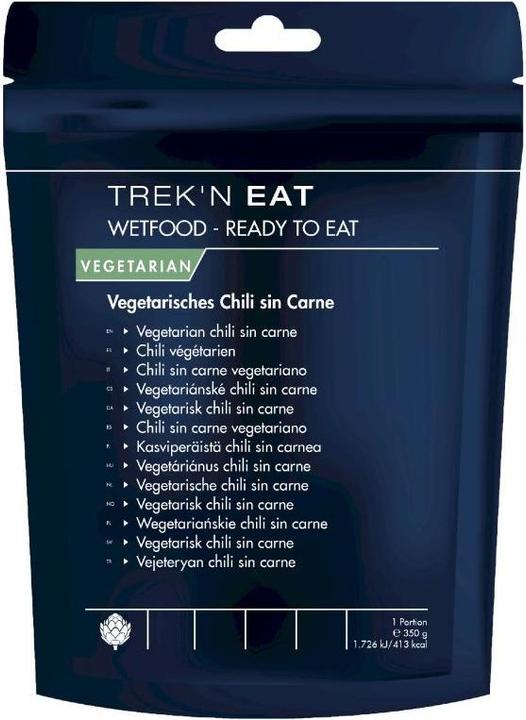 Actual product image Trek'n Eat Vegetable. Chilli con Carne-RTE (409 g)
