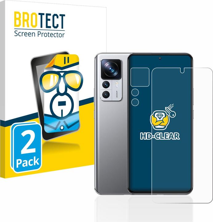 BROTECT Protection Clair (2 pièce(s), Xiaomi 12T Pro)