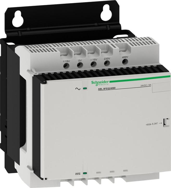 Actual product image Schneider Electric Rectified Power Supply,6A, 24Vdc output