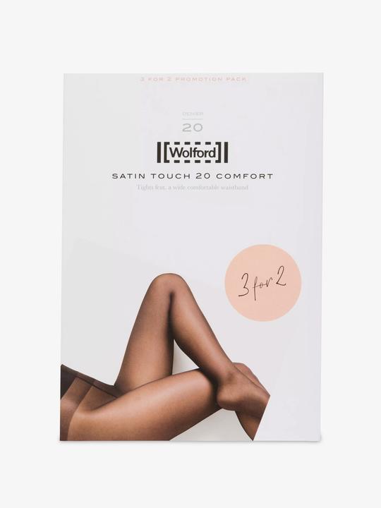 Produktbild Wolford Strumpfhose "Satin Touch" schwarz (20 DEN, 38 - 40)