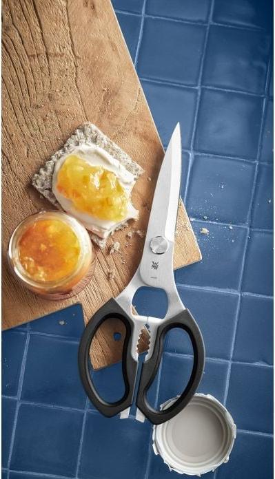 Productafbeelding WMF Keukenschaar Huishoudschaar All Purpose 23cm Zaagslijpsel Soft Grip (23 cm)