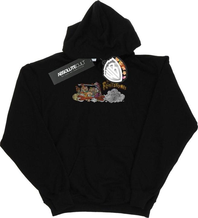 Produktbild The Flintstones Family Car Distressed Kapuzenpullover (XL)