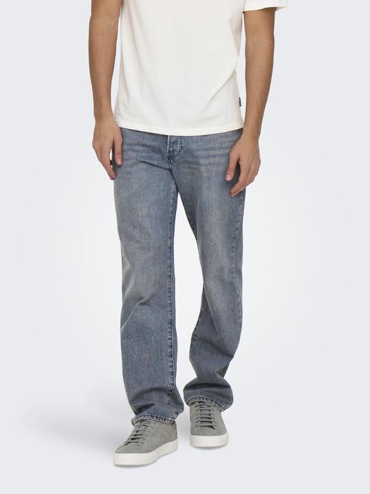 Produktbild Only & Sons ONSEDGE Mittlere Taille Gerade geschnitten Jeans Normal geschnitten jeans (W31/L30)
