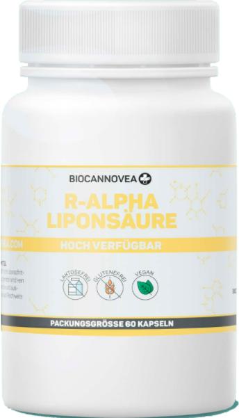 Produktbild Biocannovea R-Alpha Liponsäure (60 Stück, Kapseln, 56 g)