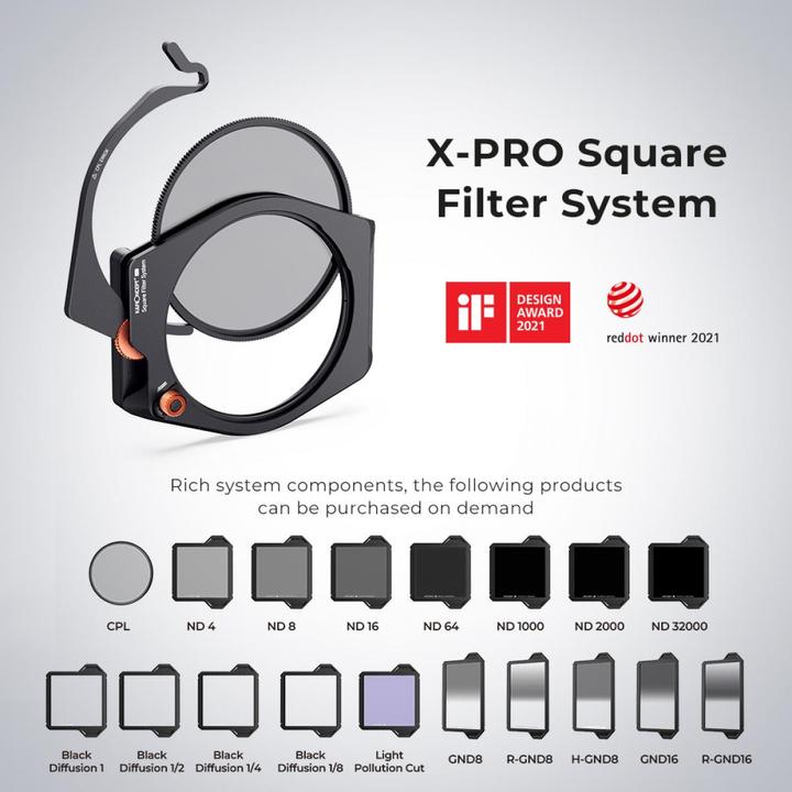 Produktbild K&F Concept 100x150 GND16 Reverse Gradient (X-PRO Series) (KF-1894) (30000 mm)