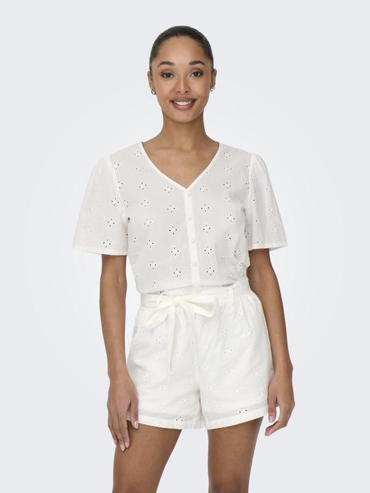 Actual product image JdY Normal geschnitten Hemdkragen Voluminöser Armschnitt Hemd Hemd (XL)