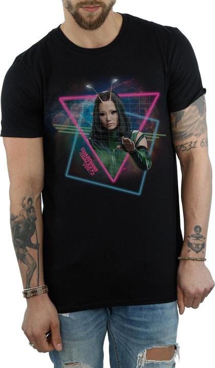 Actual product image Mens Guardians Of The Galaxy Neon Mantis T-Shirt (S)