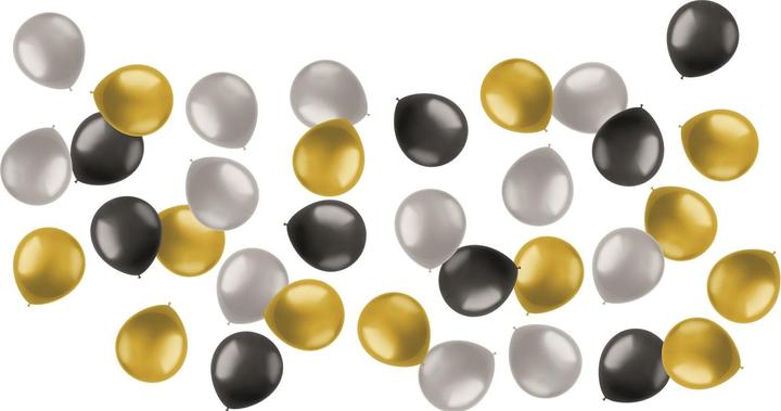 Produktbild Folat Mini-Ballons Rich Metallics 13cm - 50 Stück (50 x)