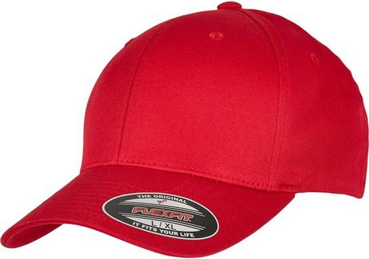 Actual product image Yupoong Unisex Adult Flexfit Organic Cotton Baseball Cap (XL)