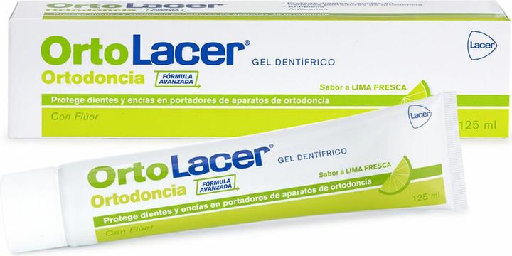 Energy Label Lacer ORTOLACER Lime Toothpaste Gel 125ml (125 ml)