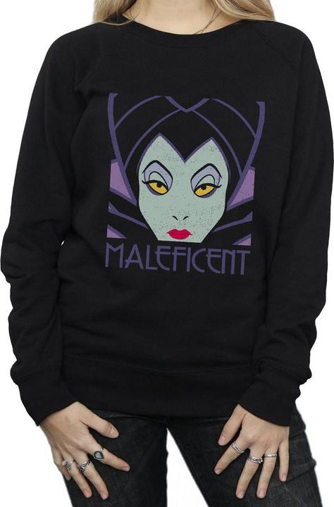 Immagine prodotto Disney Maleficent Cropped Head Felpa Donna (XL)
