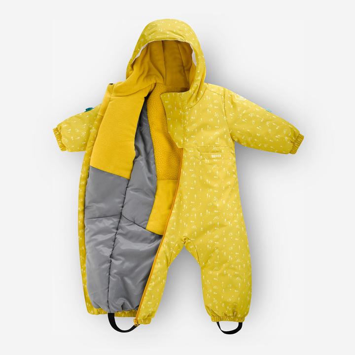 Immagine prodotto Wedze Tuta da neve calda per bambini - 500 Warm Lugiklip giallo (80 C)