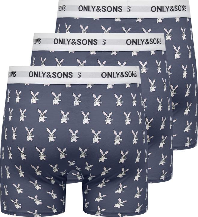 Actual product image Only & Sons Onsfitz Print Wb Bold Stripe Boxer 1pack (M)