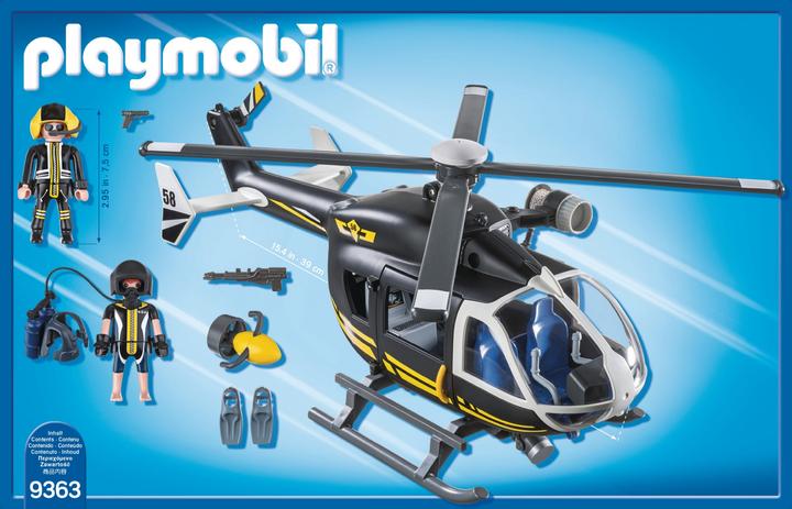 Produktbild Playmobil City Action SEK-Helikopter (9363)