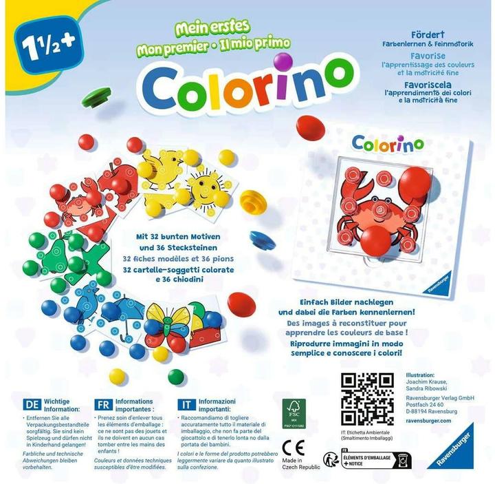 Produktbild Ravensburger Mein erstes Colorino (Deutsch, Französisch, Italienisch)