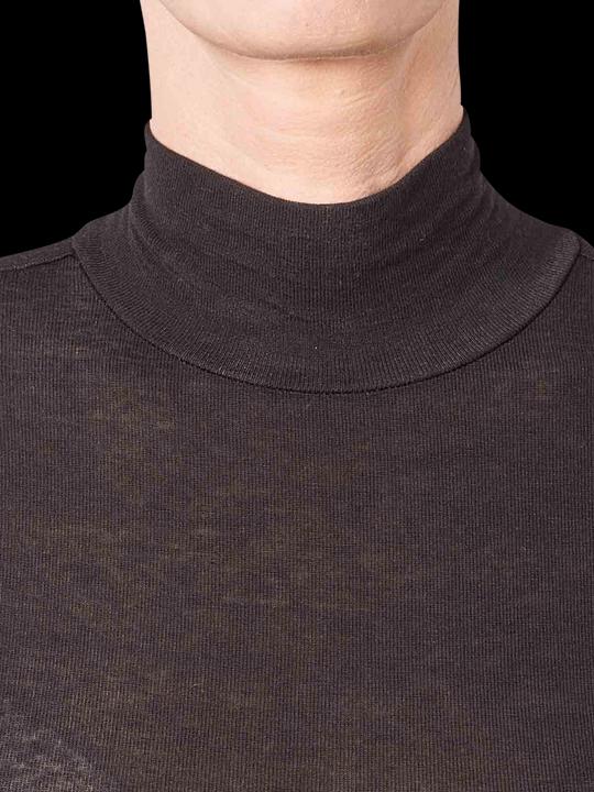 Actual product image Scotch & Soda Turtle Neck Shirt Long Sleeve Evening Black (XL)