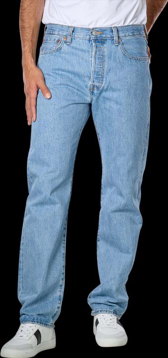 Actual product image Levis 501 jeans light stonewash (W40/L32)