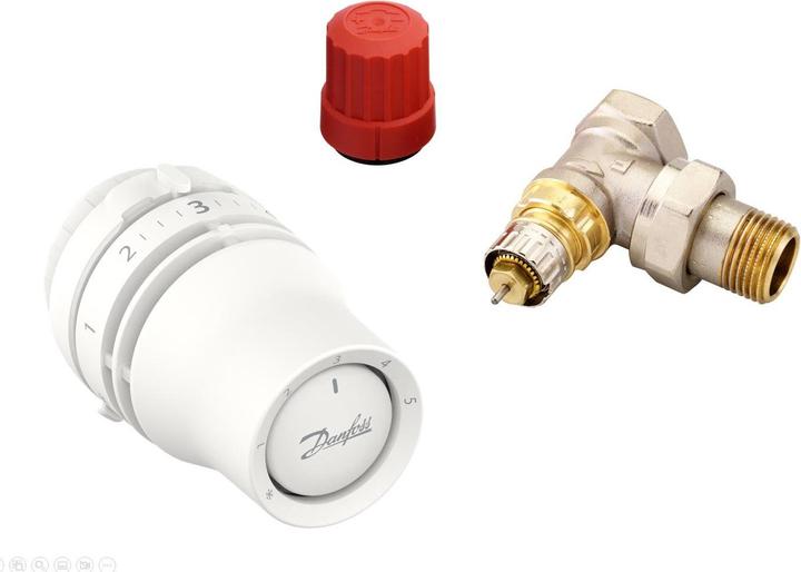 Image du produit Danfoss Tête thermostatique et vanne Ra-N. Dn15
