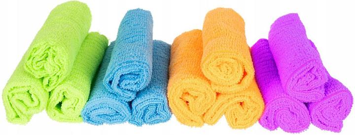 Image du produit Ikonka Chiffons en microfibre - 12 pcs (1 pcs)