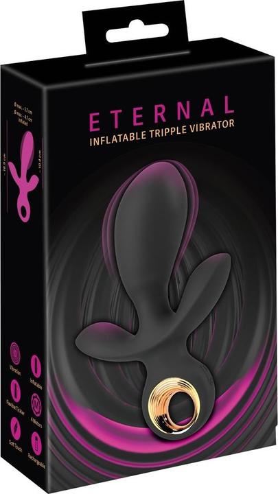 Actual product image Eternal Inflatable Triple Vibrator