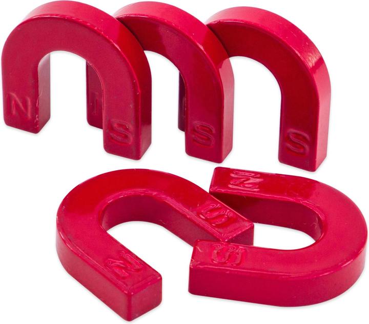 Produktbild Betzold 5 Hufeisen-Magnete (5 x)