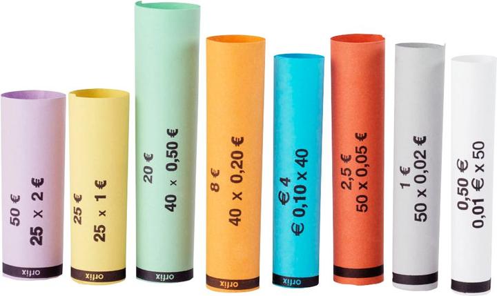 ratiotec 37091 coin tubes
