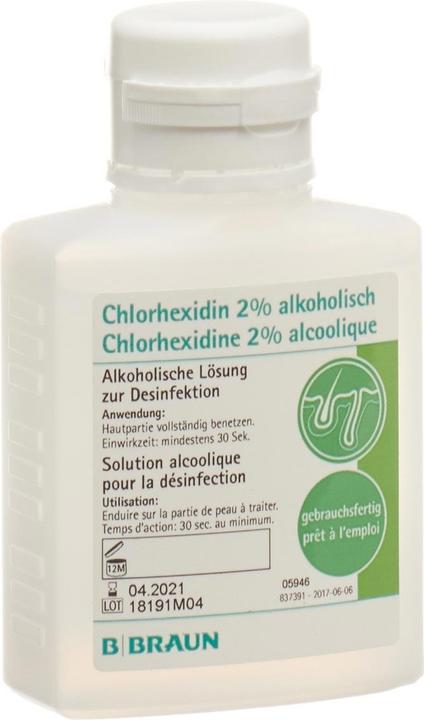 B.Braun Chlorhexidine 2 % ungefärbt (100 ml)