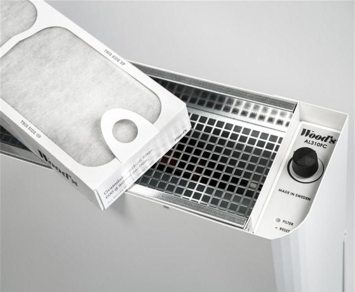 Actual product image Wood's Aktivkohlenfilter AL 310 und AL310-FC (1 x)