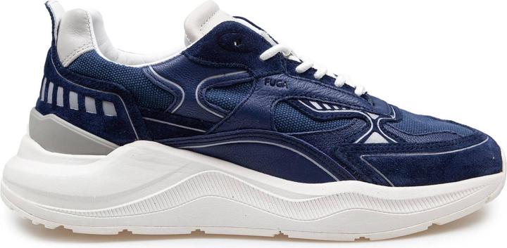 Produktbild D.a.t.e. D.a.t.e fuga sneakers in fabric and suede color blue (44)