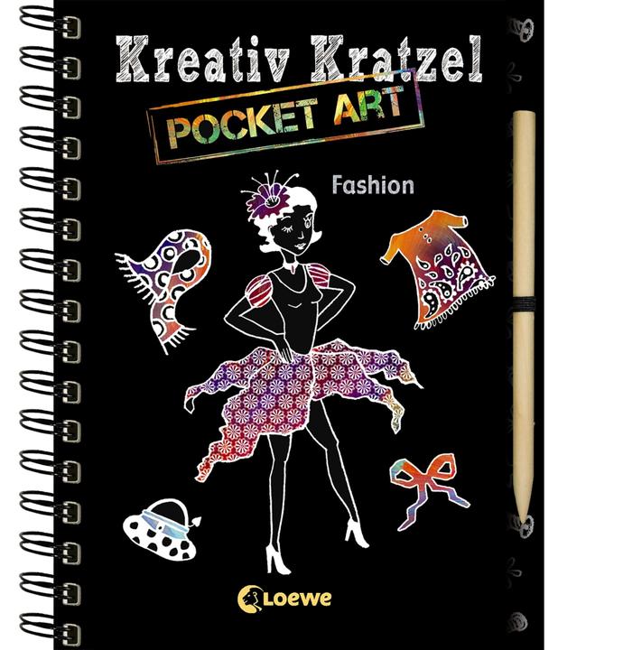 Produktbild Kreativ-Kratzel Pocket Art: Fashion
