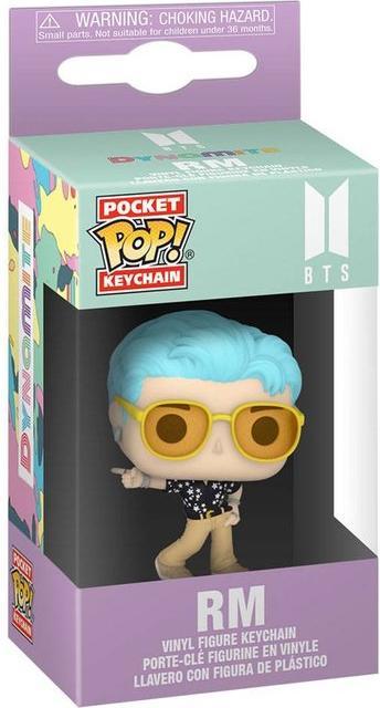Actual product image Funko Portachiavi Pop! BTS - Dynamite : RM