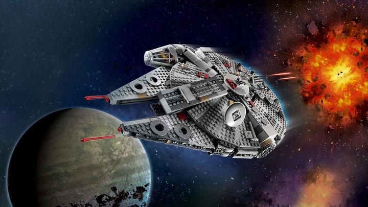 Actual product image LEGO Millennium Falcon (75257, LEGO Star Wars)
