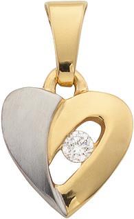 Caroussel Anhänger Herz (Gold)
