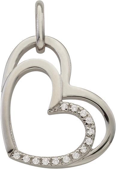 Bijou Classic Anhänger Herz (Silber)