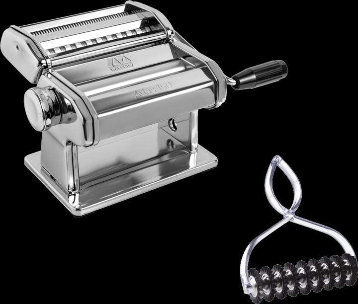 Produktbild Marcato Nudelmaschine Set Atlas 150 Classic mit Teigrad Pasta Bike