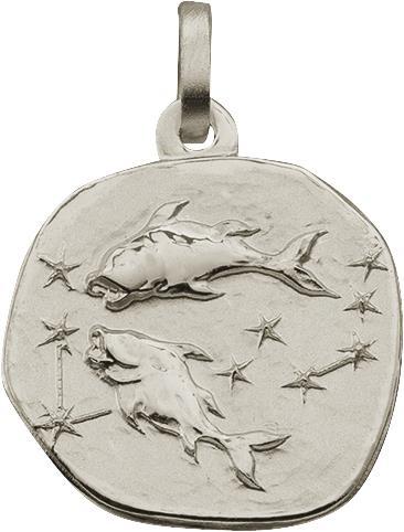 Bijou Classic Anhänger Sternzeichen Fisch 16 mm (Silber)