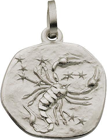 Anhänger Sternzeichen Skorpion 16 mm (Silver)