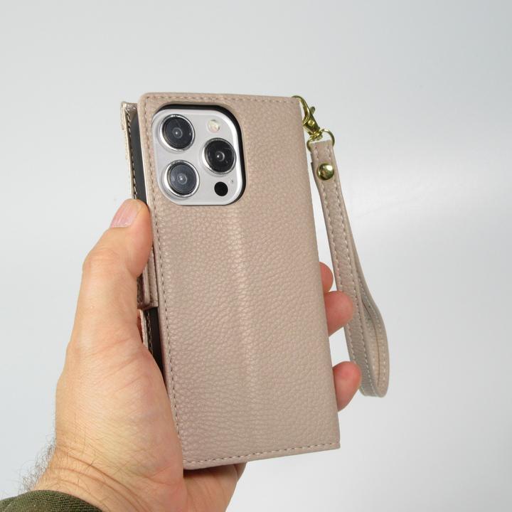 Produktbild PhoneLook Hülle Flip Wallet aus veganem Leder mit Brieftasche und Magnetverschluss (Apple iPhone 15 Pro)