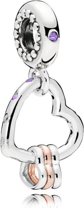 Produktbild Pandora Heart Highlights Charms/Beads (Silber)