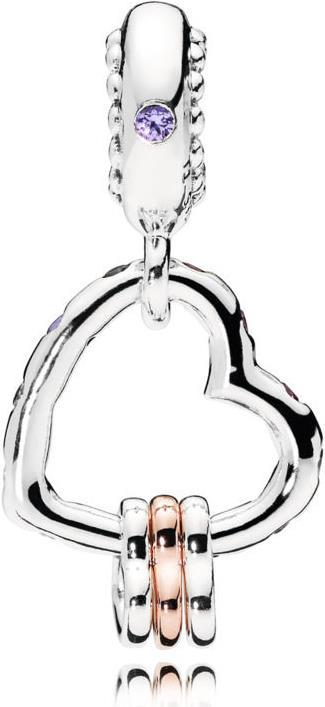 Produktbild Pandora Heart Highlights Charms/Beads (Silber)