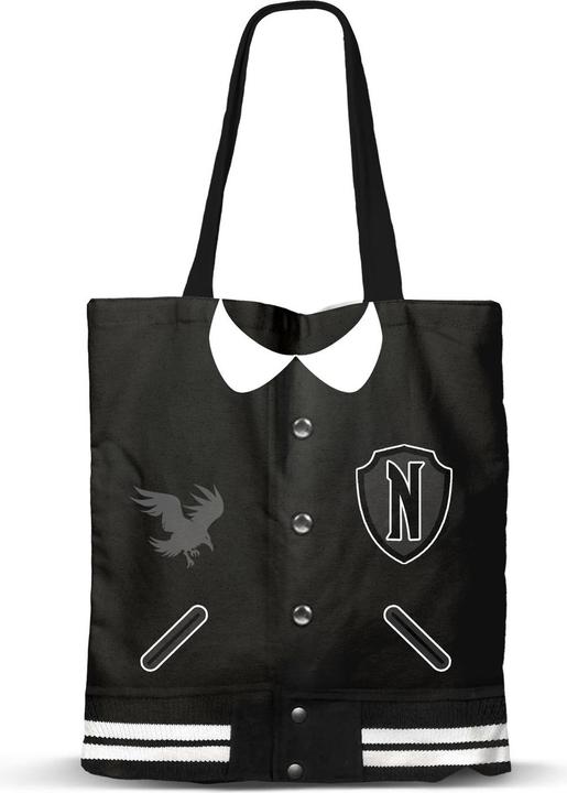 Image du produit Karactermania MERCREDI - Oxford Varsity - Tote Bag Premium '33x40x1cm