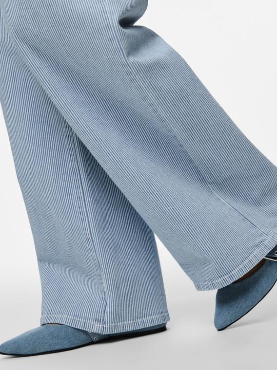 Produktbild Pieces PCBILLO MW GESTREIFTE Wide Fit Jeans (M)